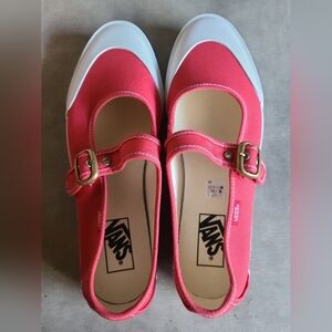 Vans Mary Jane Shoes - Tomato Red - NWOT - Women Size 10/ Men Size 8.5